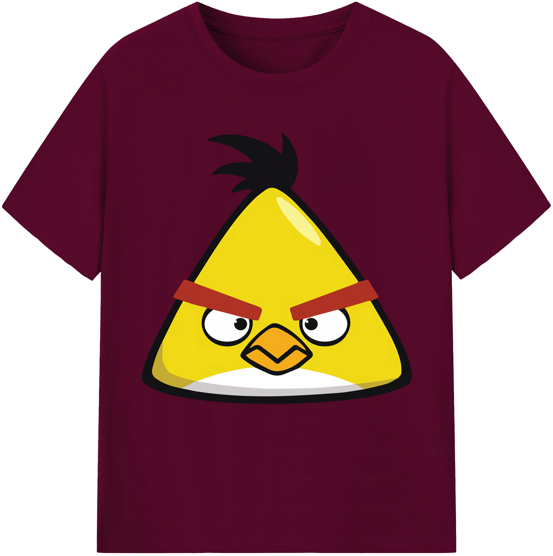 （画像用） Angry Birds アングリーバード レディースカジュアルプリントTシャツ（綿100％）